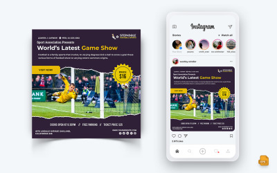 Tornei sportivi Social Media Instagram Post Design-08