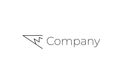 Dynamic Monogram Letter AM Future Logo