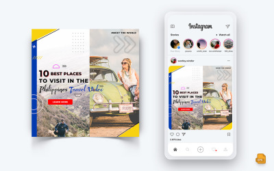 Travel Explorer e Tour Social Media Instagram Post Design-24