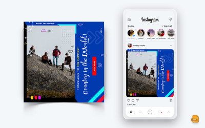 Travel Explorer e Tour Social Media Instagram Post Design-25