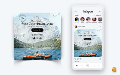 Travel Explorer och Tour Social Media Instagram Post Design-05