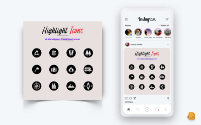Viaggi e viaggi Social Media Instagram Post Design-01
