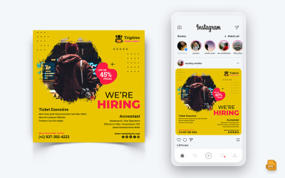 Viaggi e viaggi Social Media Instagram Post Design-17