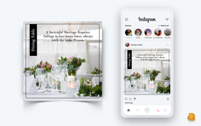 Wedding Invitation Social Media Instagram Post Design-05