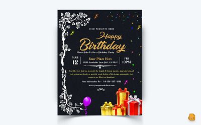 Design del feed dei social media per la celebrazione della festa di compleanno-15