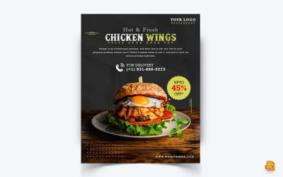 Food Restaurant Offers Social Media Instagram Feed Design-11
