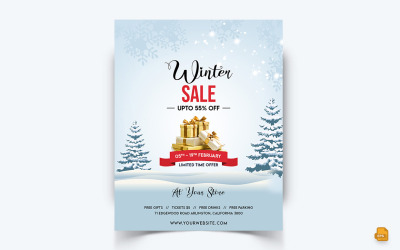 Offerta stagione invernale Vendita Social Media Feed Design-05
