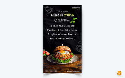 Food Restaurant Offers Social Media Instagram Story Design-11