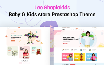 Leo Shopiokids - Baby &amp;amp; Kids obchod Prestashop Theme