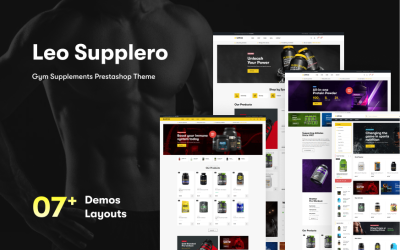 Leo Supplero - Gym Supplements Prestashop Theme