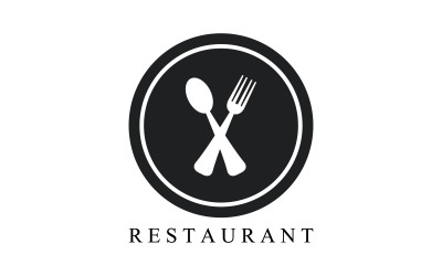 Logo du restaurant sur fond blanc