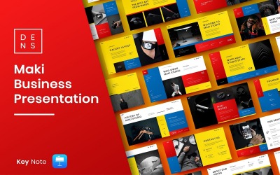 Maki – Business Keynote Şablonu