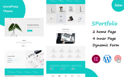 SPortfolio - Simple Minimalist Multi-Purpose WordPress Theme