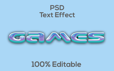 Spel | Moderna spel realistiska Psd-texteffekter