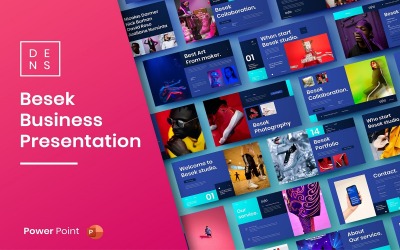 Besek - Plantilla de PowerPoint de negocios