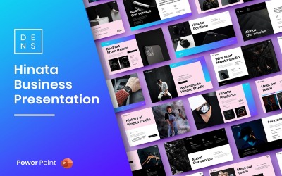 Hinata - Plantilla de PowerPoint de negocios