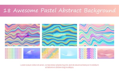 18 impresionantes fondos abstractos en colores pastel