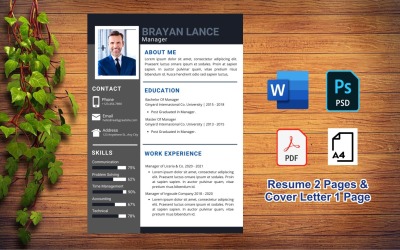 Brayan Lance Resume Template