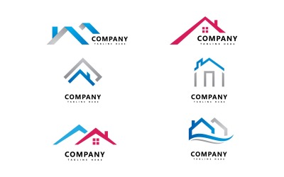 Real Estate Vector Logo Design V12