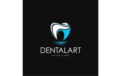 Szablon logo wektor dentystyczny V5