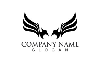 Ailes Logo Vector Icon Symbole Iillustration Design Template V8