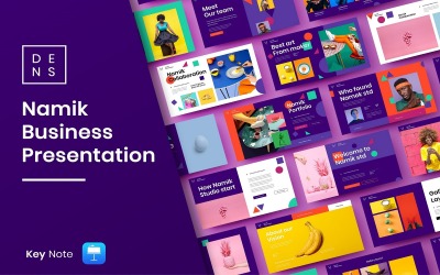 Namik – Szablon Business Keynote