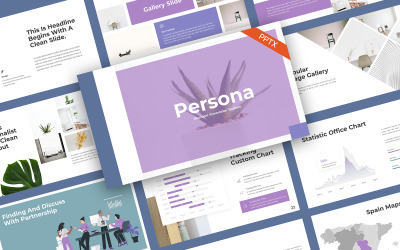 Persona Minimalist PowerPoint Template