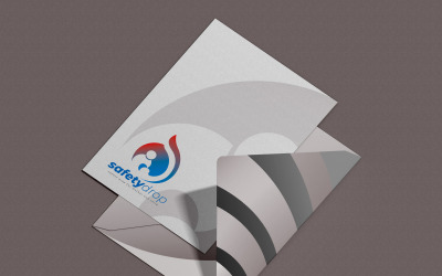 Szablon logo Drop Care dla matki i dziecka