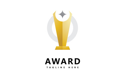 Trophy Vector Logo sablon V3