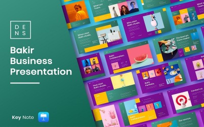 Bakir – Business Keynote sablon