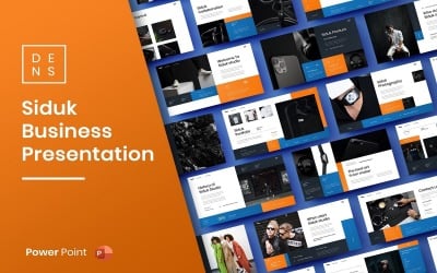 Siduk – PowerPoint-mall för företag