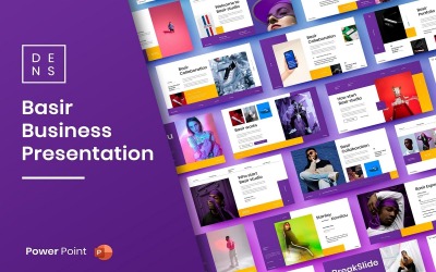 Basir – PowerPoint-mall för företag
