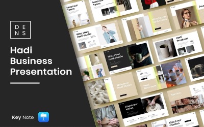 Hadi – Business Keynote sablon