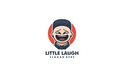 Kleines Lachen-Cartoon-Logo