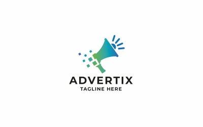 Logotipo profissional da Advertix