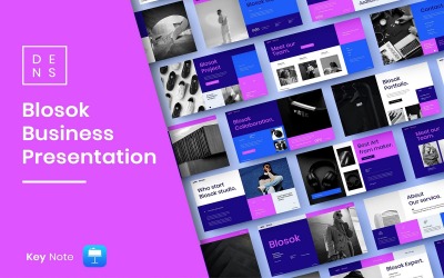 Blosok – Business Keynote Template