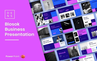 Blosok – Business PowerPoint Template