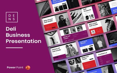 Delia – Busines PowerPoint Template