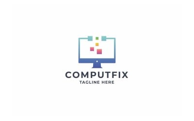 Professional Computer Fix Logo
