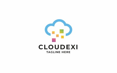 Professzionális Cloud Tech logó
