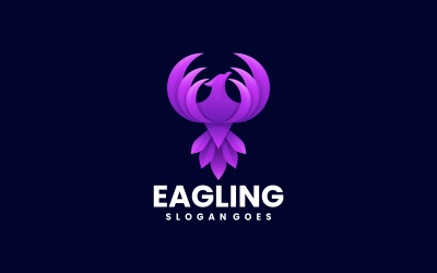 Vector Eagle Gradient-logotyp 1