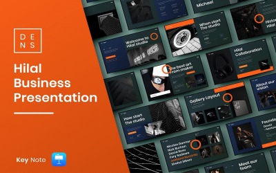 Hilal – Biznes Keynote Szablon