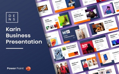 Karin – Üzleti PowerPoint sablon