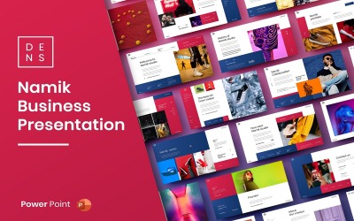 Namik – Biznes Szablony prezentacji PowerPoint