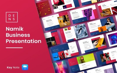 Namik – Szablon Keynote firmy
