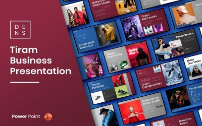 Tiram – Biznes Szablon PowerPoint