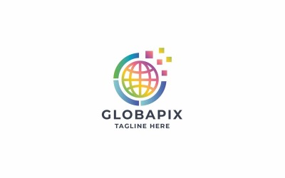 Digital Global Pixel Logo