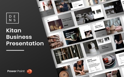 Kitan – бізнес-шаблон PowerPoint