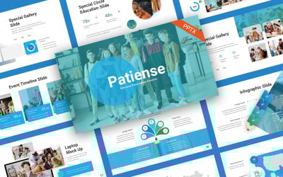 Patiense Education PowerPoint Template