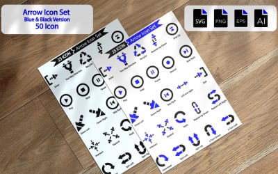 50 Premium Arrow Icon Set